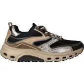 Gabor ROLLINGSOFT Damenschuhe - sportliche Schnür- Halbschuhe schwarz