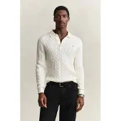 Gant Polokragenpullover "COTTON CABLE POLO" Regular fit mit Polokragen