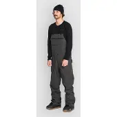 Volcom - Wasserfeste und atmungsaktive Snowboard-Latzhose &ndash; Herren &ndash; Roan Bib Overall - Roan Bib Overall Dark Grey für Herren - Größe XL -