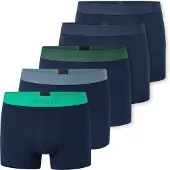 Schiesser Herren Boxershorts, 5er Pack - Serie "95/5", Unterhose, Logobund