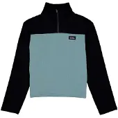 Mons Royale Offgrid Merino Fleece Long Sleeve, Fleecepullover, Damen, blau/schwarz