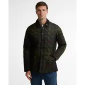 Barbour für Herren. MQU1909 Grüne Liddesdale Steppjacke (L), Lässig, Mehrfarbig, Polyester