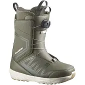 Salomon Snowboard - Snowboard-Boots - Faction BOA Olive Night/Rosin/Rainy Day für Herren - Größe 43 - Grün