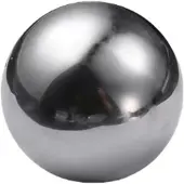 Torribaly Runde Whiskysteine, Kugelform, Wiederverwendbarer Edelstahl-Eisball, Golfball, Whiskysteine, Kugel, Metall-Eisball
