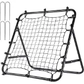 Famanu Rebounder Verstellbar - Tragbares Fußballtrainingsgerät