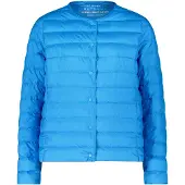 Betty Barclay Steppjacke Daunen Langarm Rundhals Nahttaschen Druckknopf Gesamtlänge 60 cm
