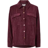 Pieces Pceffi Cord Hemd | Winetasting | XS