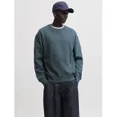 Jack & Jones Sweatshirt "JJEACE SWEAT CREW NECK NOOS", Baumwollmischung, locker geschnitten