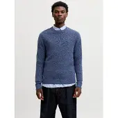 Jack & Jones Strickpullover "JJERYDER KNIT CREW NECK NOOS" Baumwolle, regular fit