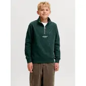 Jack & Jones Gedruckt Sweatshirt Mit Halbem Reißverschluss Boys