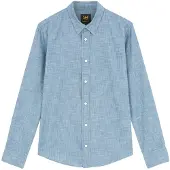 Lee 112386455 Regular Fit Langarmhemd