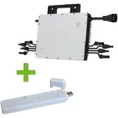 Hoymiles HMS-1600-4T Mikrowechselrichter 1-phasig mit DTU-Lite-S
