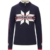 Dale of Norway - Women's Nåle Sweater - Merinopullover Gr M blau