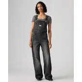 Levi's für Damen. 000UG-0006 Baggy Latzhose schwarz (M), Lässig, Baumwolle, Denim