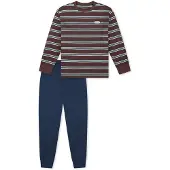 Schiesser Schlafanzug Comfort Cotton in Kakao | Gr.: 140