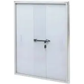 MCW Schaukasten Q50 Aluminium Abschließbar 66x47x9cm