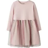 Name it Minikleid "NMFLOUISA LS DRESS" Baumwollmischung, regular fit