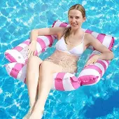 Famanu Wasserhangmat 4-in-1 Design - Blau