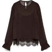 Vero Moda Bluse in Braun - XS