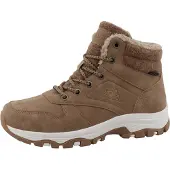 Kappa Damenschuhe Stiefel Gefüttert Schnürstiefel Braun Freizeit
