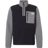 The North Face - Warme und leichte Fleecejacke &ndash; Herren &ndash; Yumiori 1/4 Zip - M Yumiori 1/4 Zip TNF Black Smoke für Herren - Größe S -