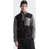 The North Face - Warme und leichte Fleecejacke &ndash; Herren &ndash; Yumiori 1/4 Zip - M Yumiori 1/4 Zip TNF Black Smoke für Herren - Größe L -