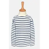 ModAS Gestreiftes Shirt - Kinder - weiss/blaugestreift