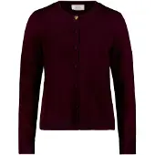 Cartoon Strickjacke "Damen mit Rundhalsausschnitt" 1