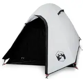Furnicato Campingzelt Kuppel Weiß Verdunkelnd 214 X 130 X 107 Cm