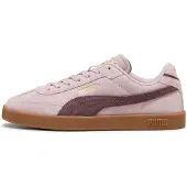 Puma Club II Era Suede Damenschuhe Schnürschuhe Sportive Rosa Freizeit