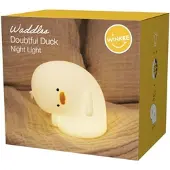 Winkee Nachtlicht Entchen Waddles - weiß|gelb