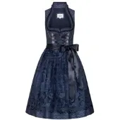 Nübler Dirndl midi Coro in Dunkelblau | Gr.: 44