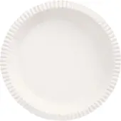 Starpak 150 Schalen, Pappe rund Ø 19 cm · 2,4 cm weiss