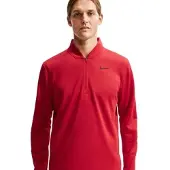 Nike Golf Layer Thermoflex Velocity 1/2 Zip, rot