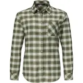 Schöffel Outdoorbluse SCHÖFFEL "Blouse Style Kleion WMN", Damen, Gr. 36, 6185, grün, Oberstoff: 100% Baumwolle, bequem, V-Ausschnitt, Blusen Outdoorbluse