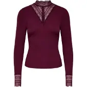 ONLY Tilde High Neck Lace Top Damen XL