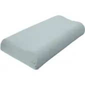 TRAUMSCHLAF Universal Bezug für Nackenstützkissen S-M, Höhe 7-10 cm | steel - grau