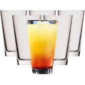 Rastal Longdrinkglas "Becher Conic 330 ml 6er Set transparent", bunt (transparent), B:8cm H:13,2cm Ø:8cm, Glas, Trinkgefäße, Longdrinkglas, Spülmaschinenfest