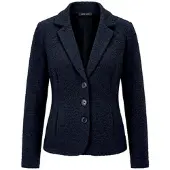 Peter Hahn Jersey-Blazer blau, 40