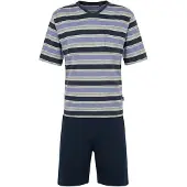 Hajo Pyjama in Blau | Gr.: 3XL