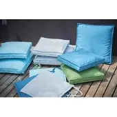 Jan Kurtz Outdoor BOXKISSEN Basic hellgrau 50 x 50