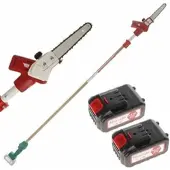 Sbaraglia ARES-22 Akku-Hochentaster mit Teleskopschaft 2 Akkus 5,2 Ah/21 V