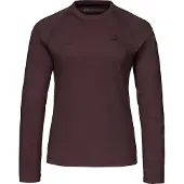 Schöffel Funktionsshirt SCHÖFFEL "CIRC Longsleeve Style Smue WMS", Damen, Gr. 34, 3765, lila, Oberstoff: 100% Polyester, Rundhals, Shirts Funktionsshirt