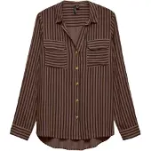 Vero Moda Langarmbluse in Chocolate Torte2 | Gr.: XL