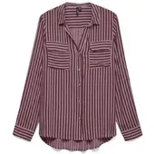 Vero Moda Langarmbluse in windsor wine | Gr.: S