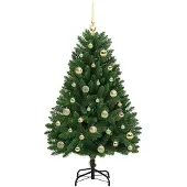 vidaXL Lumi (mit 150 LEDs und goldenen Kugeln)