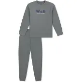 Schiesser Schlafanzug Comfort Cotton in Salbei | Gr.: 176