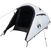 Furnicato Campingzelt Tunnelzelt Weiß 283 X 193 X 125 Cm