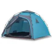 Furnicato Campingzelt Kuppel Blau 326 X 260 X 175 Cm