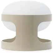 Kartell KD28 stapelbare Designer Tischlampe Petrol